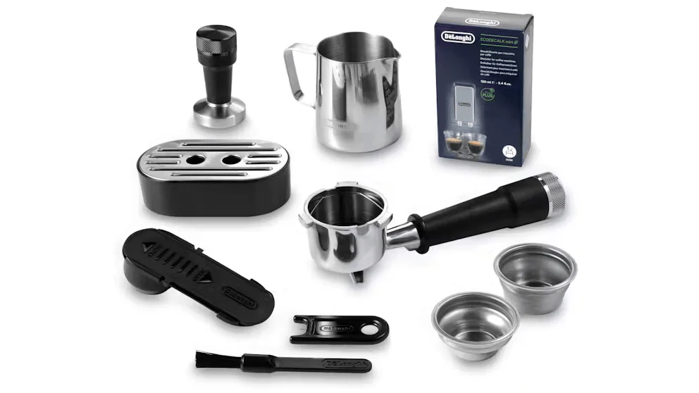 DELONGHI Dedica Maestro Plus Coffee Machine - Silver | EC950.M - Image 5