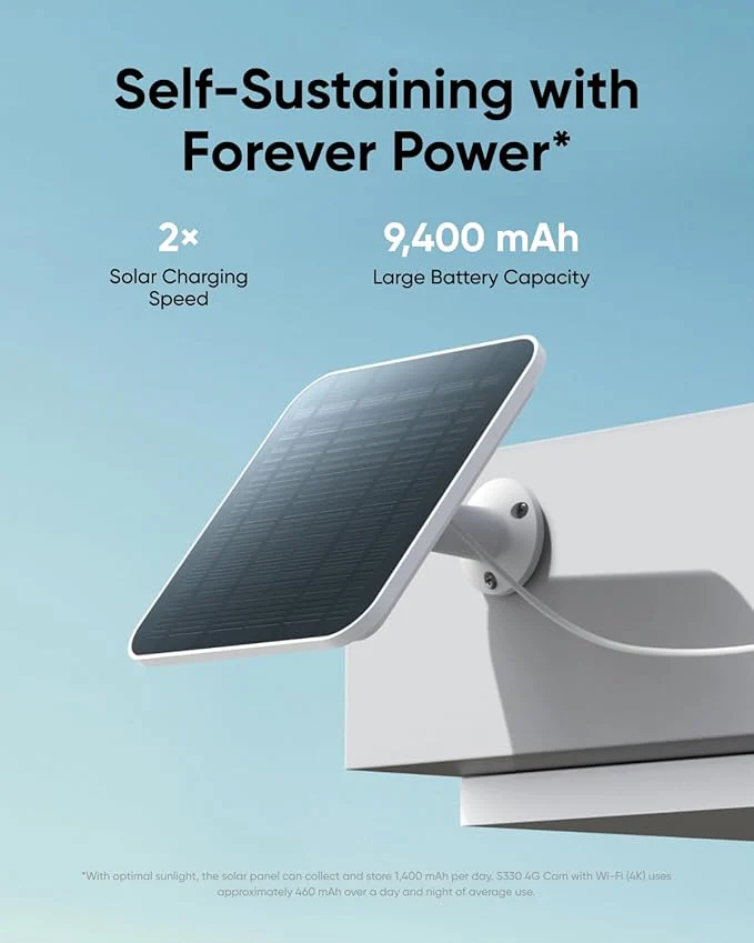Eufy S330 4G + Solar Panel Cam | EUFY S330 - Image 4