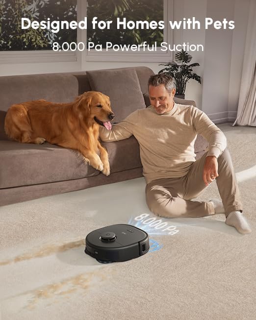 Eufy X10 Pro Omni Robot Vacuum - Black | T2351V11 - Image 6