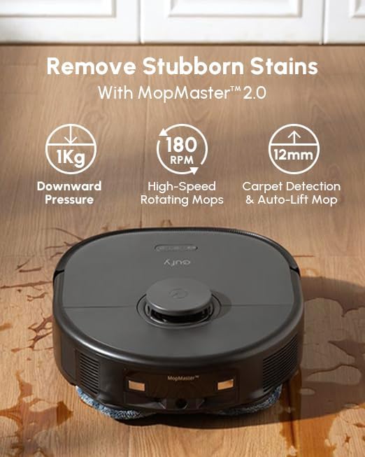 Eufy X10 Pro Omni Robot Vacuum - Black | T2351V11 - Image 7