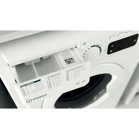 Indesit 8/6kg 1400 Spin Freestanding Washer Dryer - White || EWDE861483WUK - Image 5