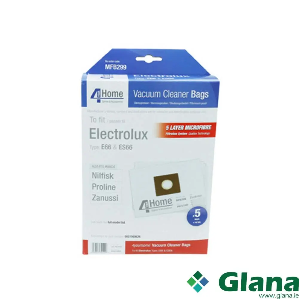 Electrolux Microfibre Vacuum Bags 5-Pack | EXSMFB299