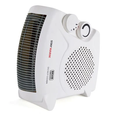 StayWarm 2000w Upright / Flatbed Fan Heater - White | F2003WH