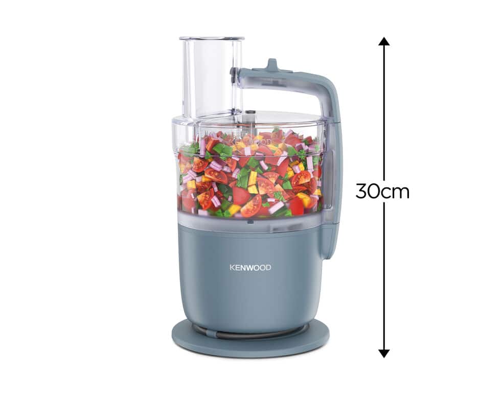 *OPEN BOX* Kenwood MultiPro Go Super Compact Food Processor - Storm Blue | FDP22.130GY - Image 2