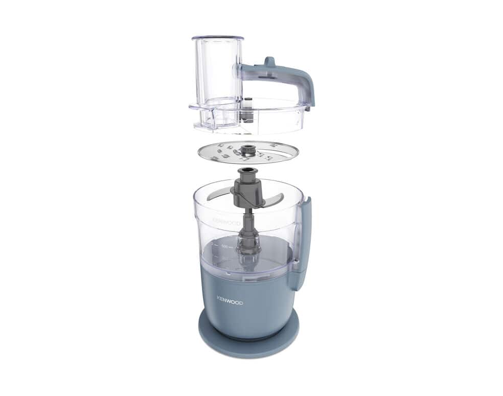 *OPEN BOX* Kenwood MultiPro Go Super Compact Food Processor - Storm Blue | FDP22.130GY - Image 4