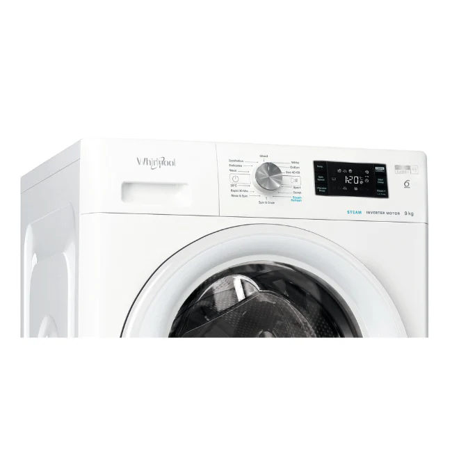 *OPEN BOX* WHIRLPOOL FreshCare+ Washing Machine - White - 9kg 1400rpm | FFB9469WVUK - Image 8
