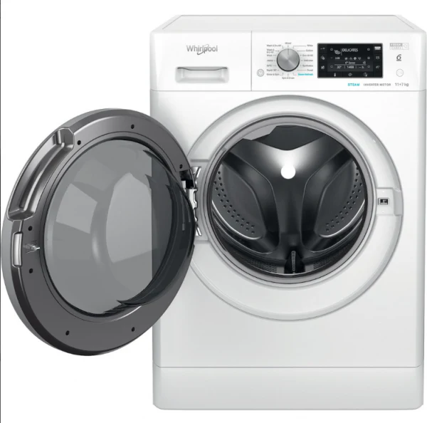 Whirlpool Freestanding Washer Dryer 11.0kg - White | FFWDD1174489BSV - Image 4