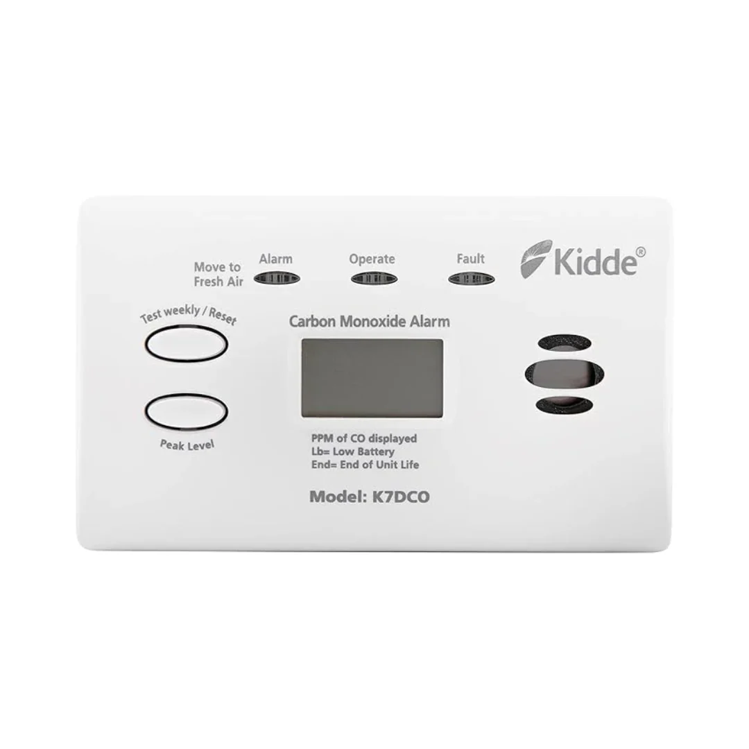 Kidde 7DCO Ten Year Life Carbon Monoxide Alarm with Digital Display | FSK7DCO