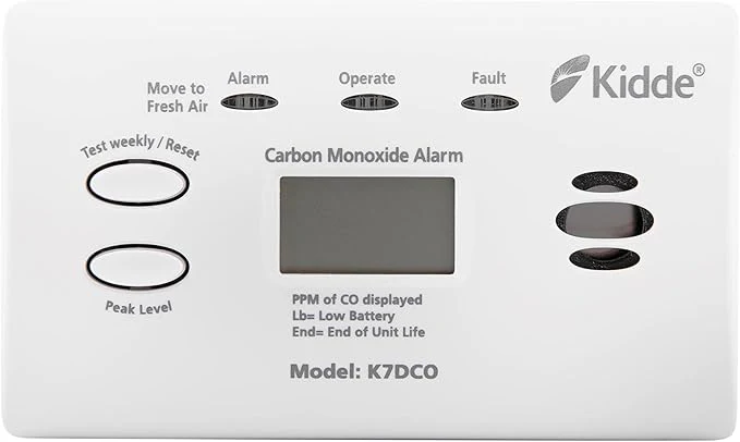 Kidde 7DCO Ten Year Life Carbon Monoxide Alarm with Digital Display | FSK7DCO - Image 2