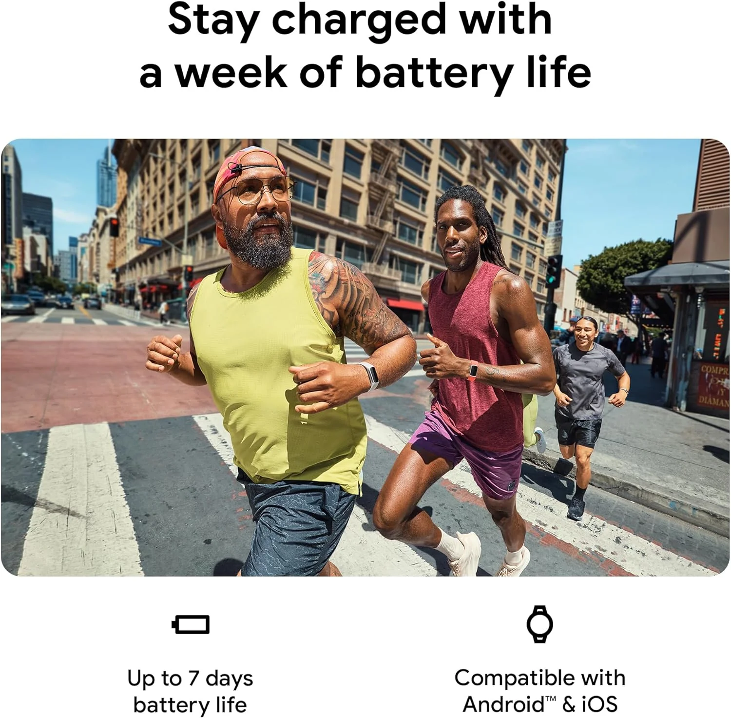 Fitbit Charge 6 By Google - Coral/Gold || GA05184-GB - Image 3