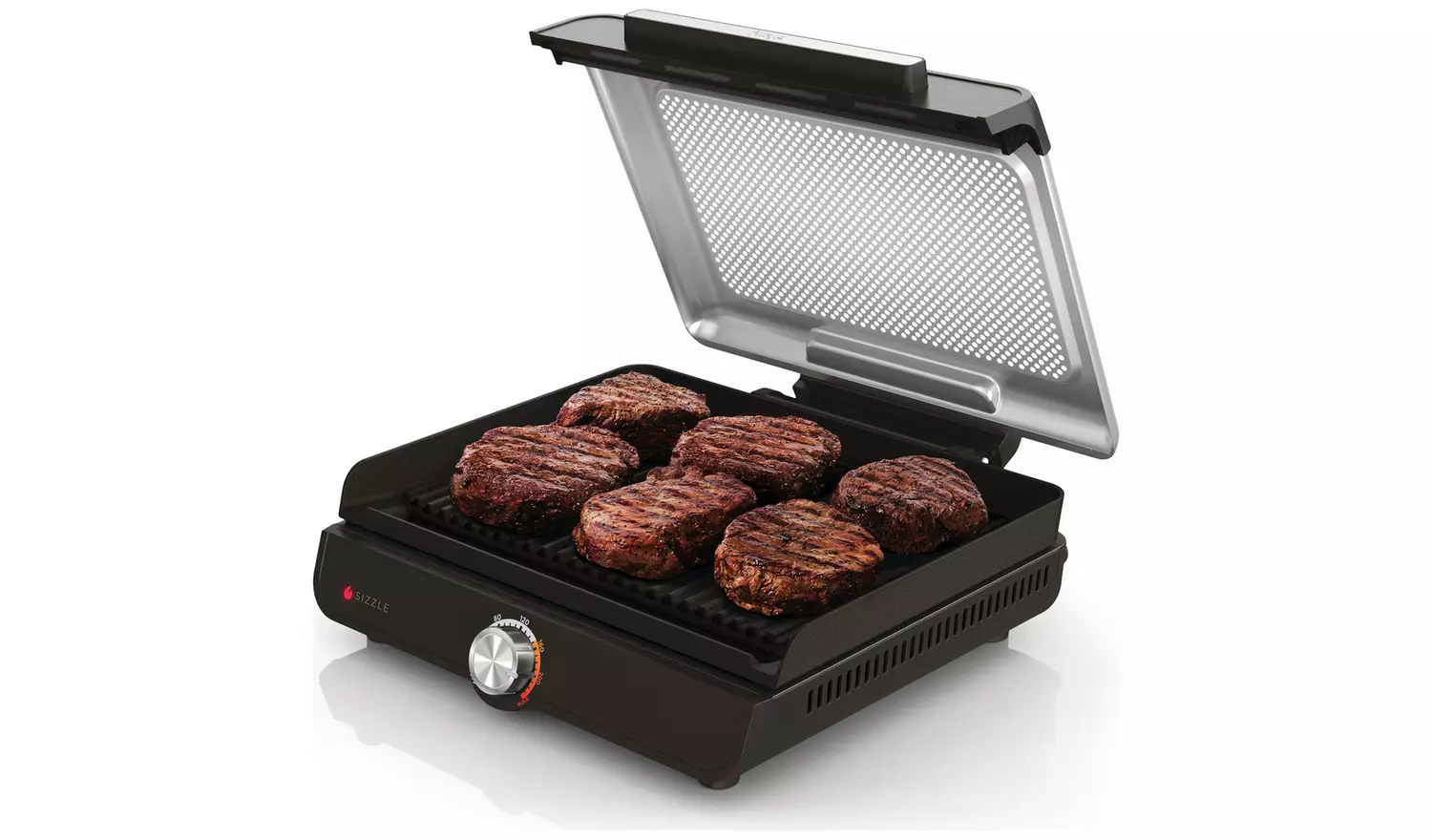 NINJA Sizzle Low Smoke Indoor Grill & Flat Plate | GR101UK - Image 2