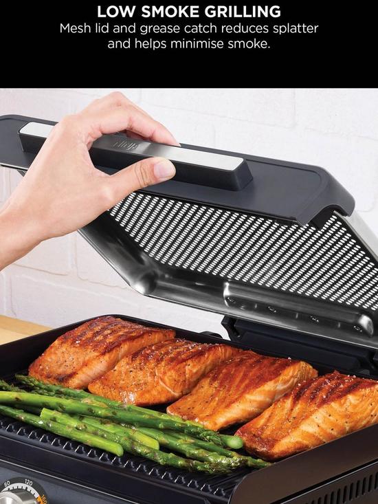NINJA Sizzle Low Smoke Indoor Grill & Flat Plate | GR101UK - Image 5