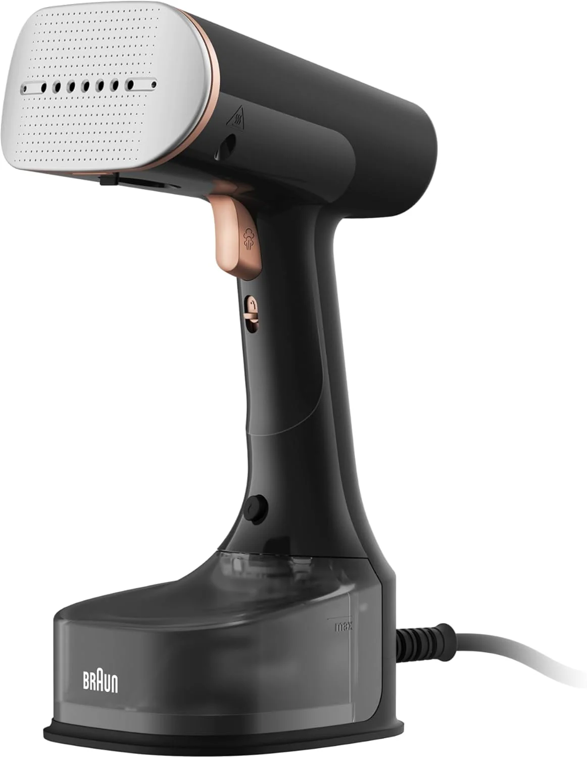 Braun QuickStyle 7 Garment Steamer - Black & Copper | GS7077BK - Image 2