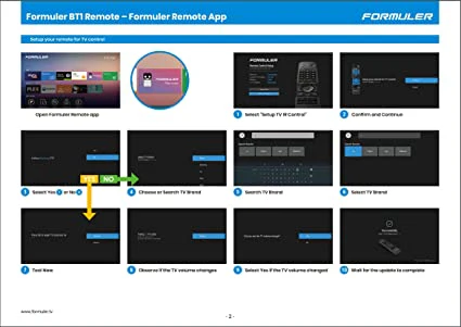 Formuler Remote Controle Bluetooth Voice Remote | GTV-BT1 - Image 3