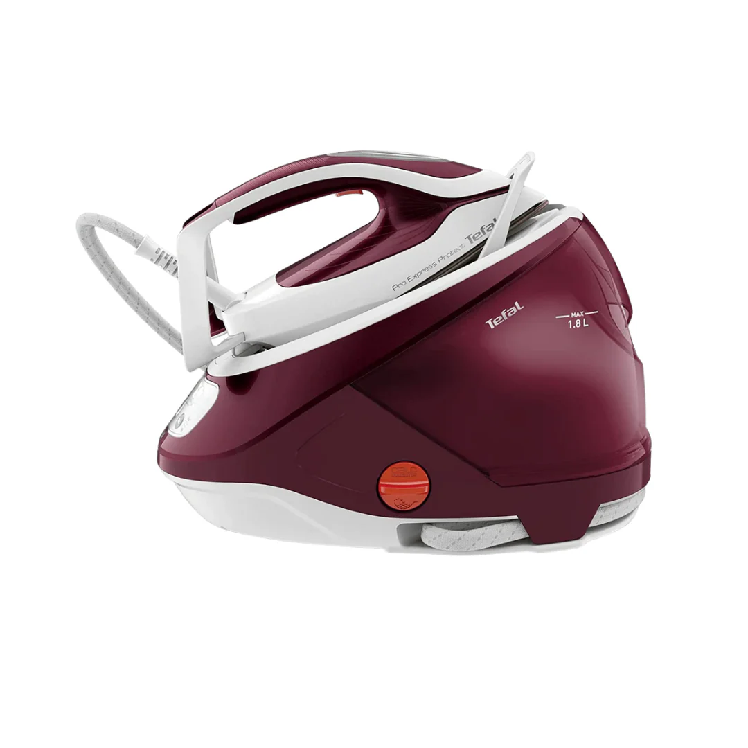 Tefal Pro Express Protect Pressurised Steam Generator Iron - Burgundy | GV9220GO