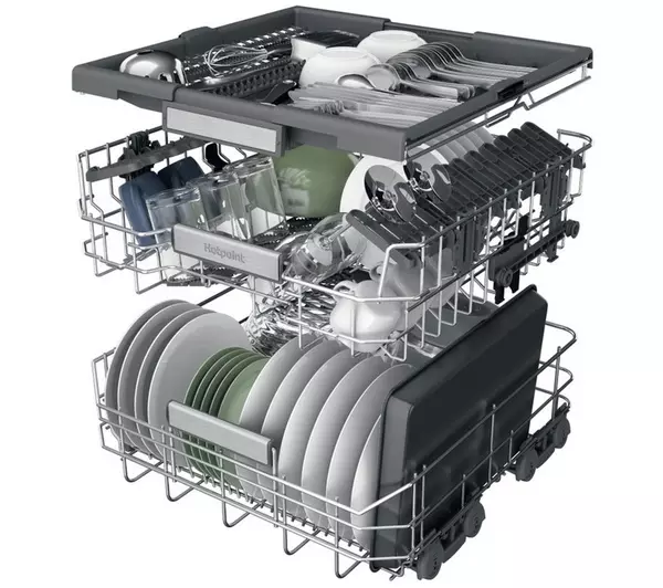 Hotpoint Fully Integrated 15 Place Dishwasher | H7IHP42LUK - Image 4