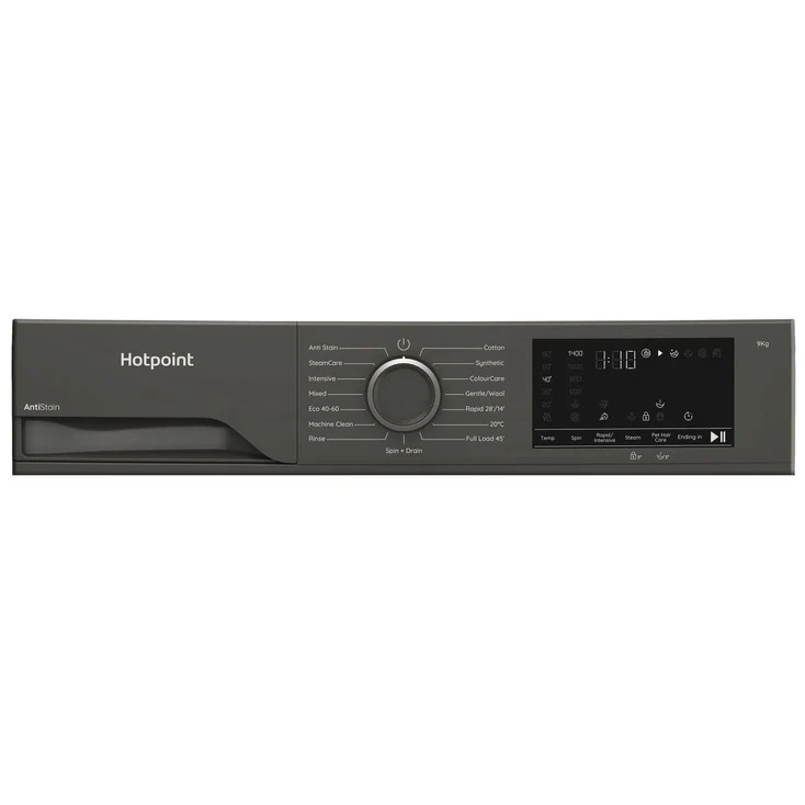 Hotpoint Anti-stain Washing Machine 9kg - Graphite | H 91G ANTI STAIN IR - Image 5