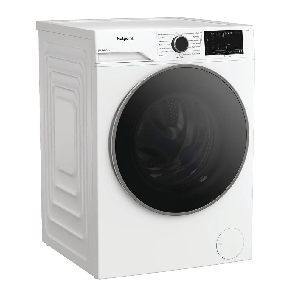 HOTPOINT Fabric Care Washer 12KG 1400RPM Inverter Washing Machine | HBCA123CAREUK - Image 2