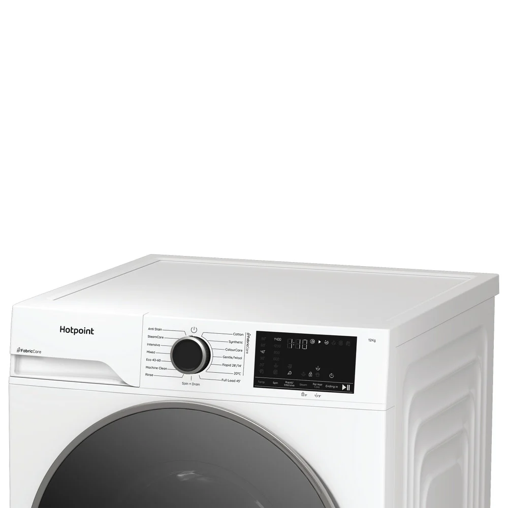 HOTPOINT Fabric Care Washer 12KG 1400RPM Inverter Washing Machine | HBCA123CAREUK - Image 5
