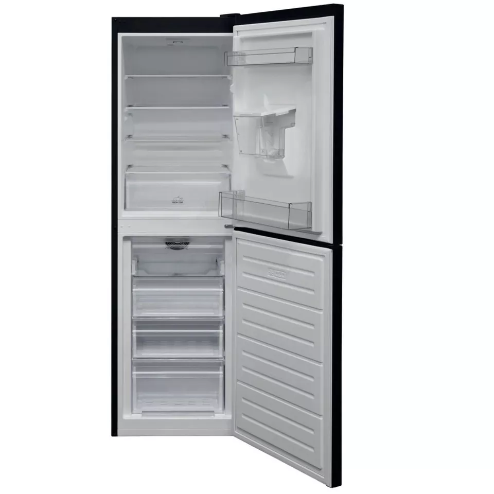 *OPEN BOX* Hotpoint 50/50 Freestanding Fridge Freezer - Black | HBNF55182BAQUAUK - Image 2