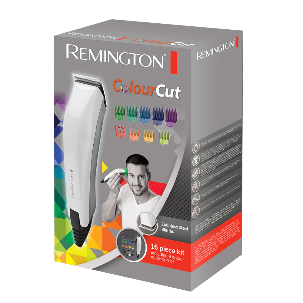 Remington Colour Cut Hair Clipper. 16-Piece Kite | HC5035 - Image 5