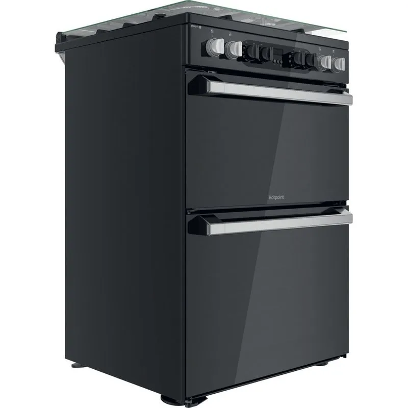 *OPEN BOX* Hotpoint 60cm Dual Fuel Cooker - Black || HDM67G8CCB/UK - Image 12