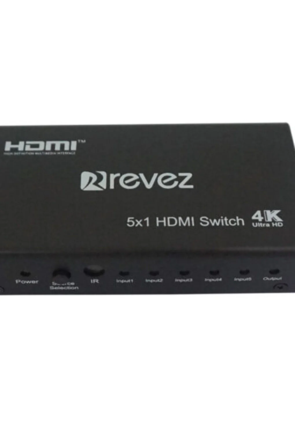 Revez HDMI Switch 5 in 1 Out with Remote | HDS5-4K - Image 2