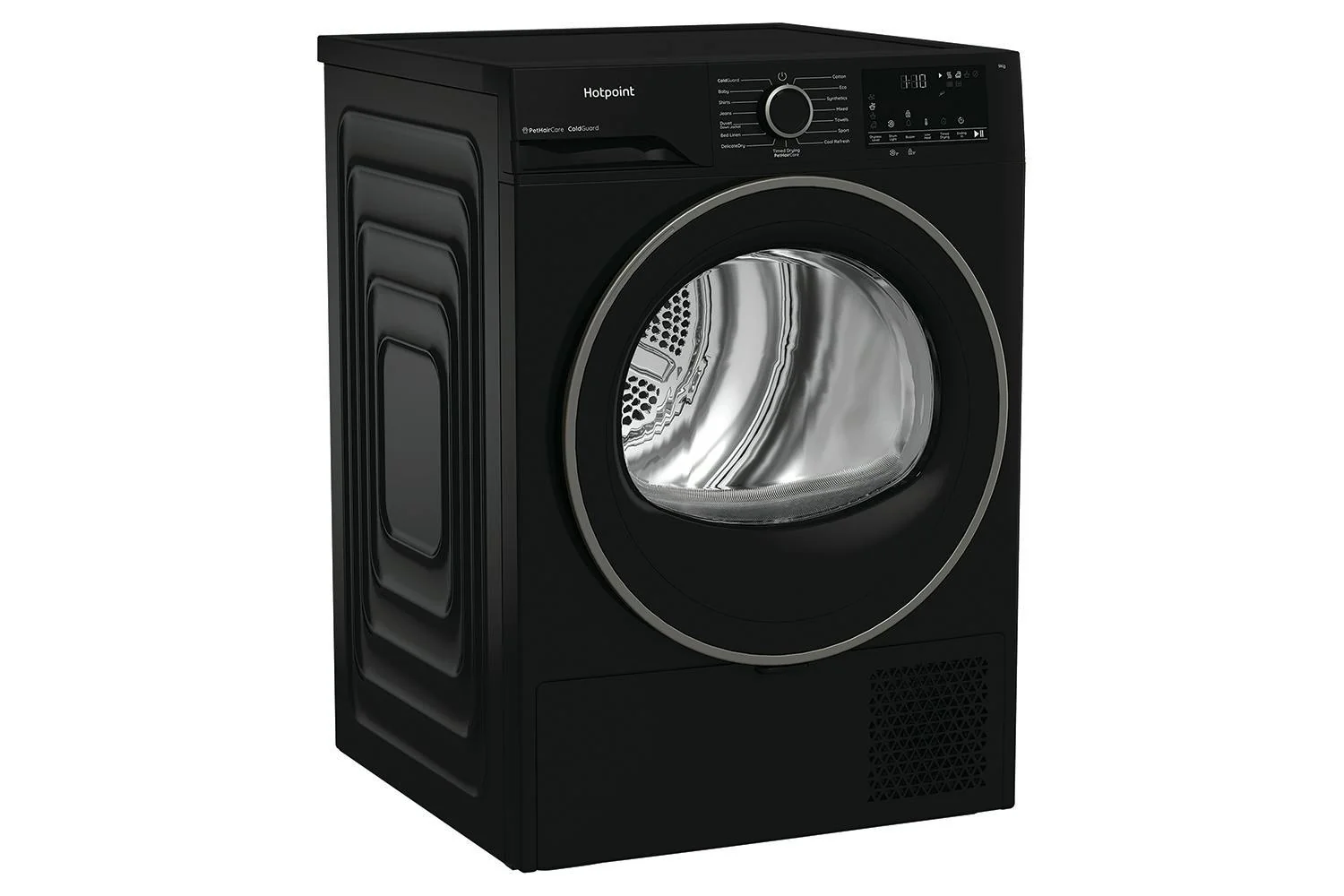Hotpoint 9kg Freestanding Heat Pump Tumble Dryer with ColdGuard Technology - Black | HHDD90BBIRE - Image 4