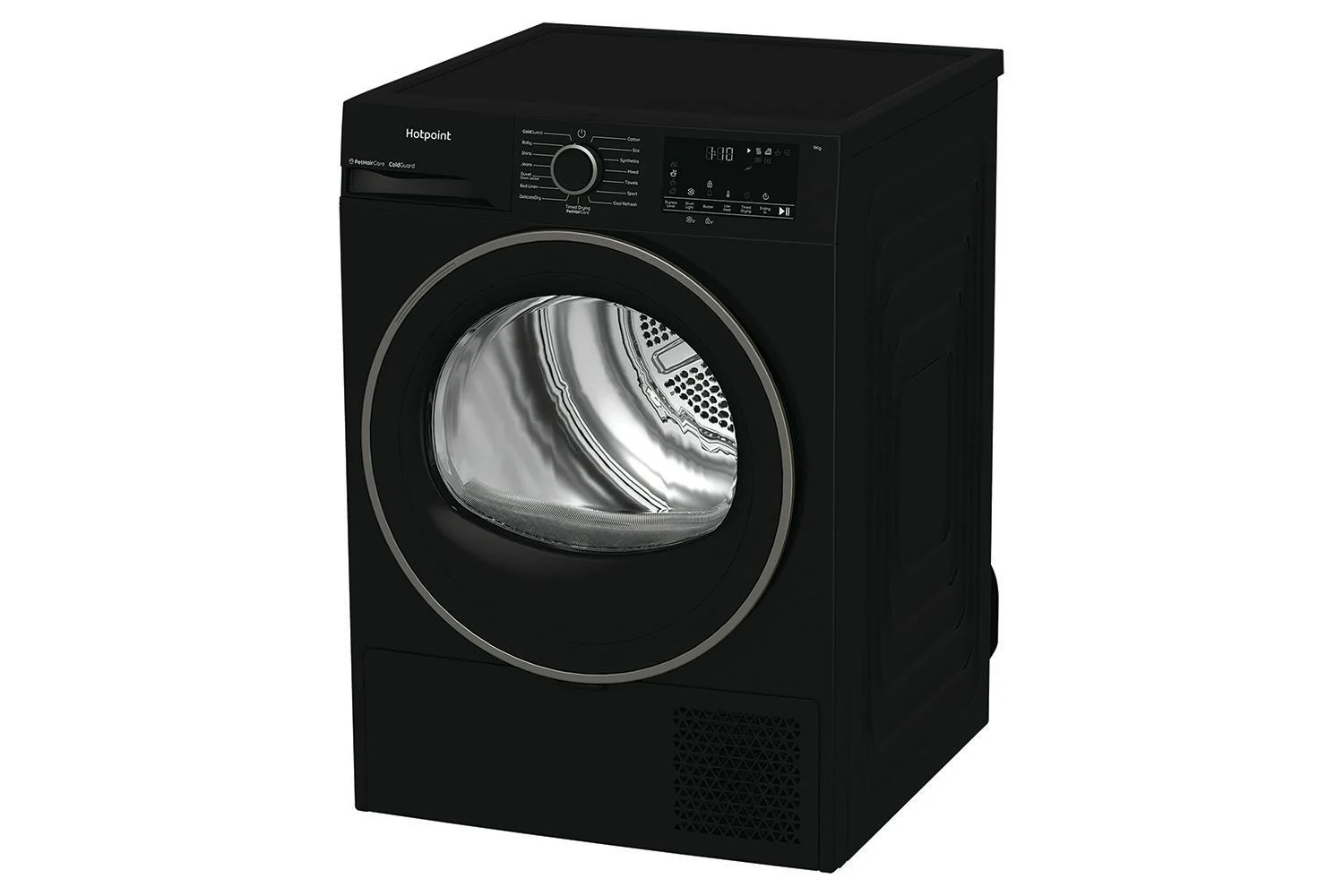 Hotpoint 9kg Freestanding Heat Pump Tumble Dryer with ColdGuard Technology - Black | HHDD90BBIRE - Image 5