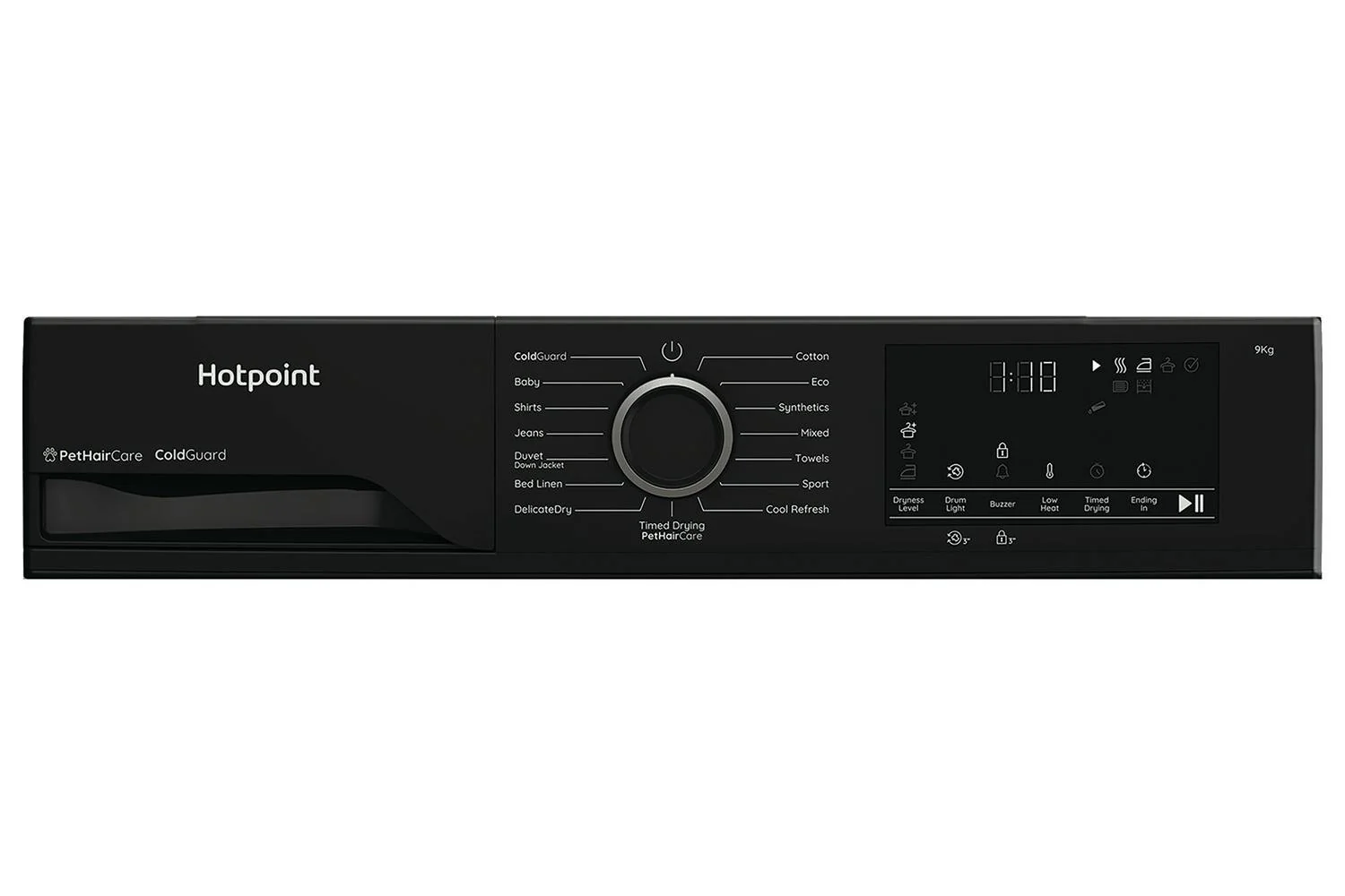 Hotpoint 9kg Freestanding Heat Pump Tumble Dryer with ColdGuard Technology - Black | HHDD90BBIRE - Image 7