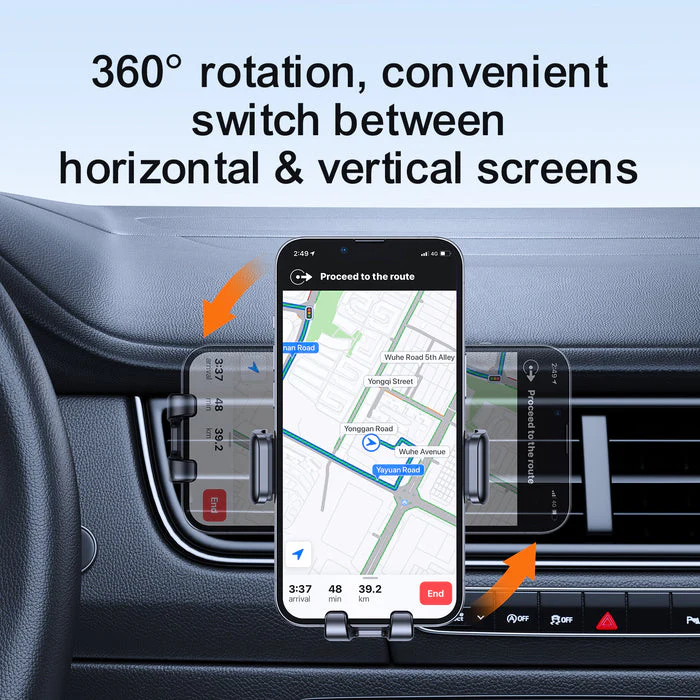 Joyroom 360 Degrees Adjustable Car Phone Holder Telescopic Arms Mount | JR-ZS283 - Image 4