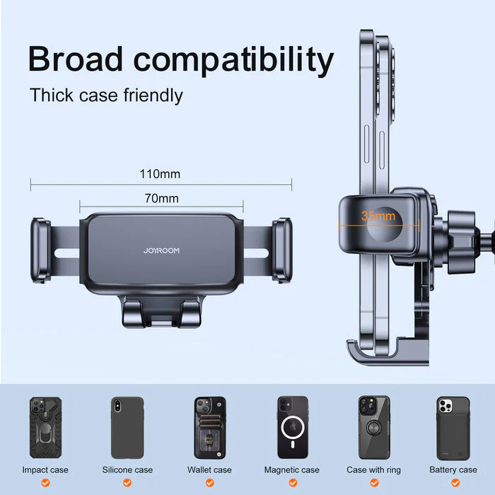 Joyroom 360 Degrees Adjustable Car Phone Holder Telescopic Arms Mount | JR-ZS283 - Image 8