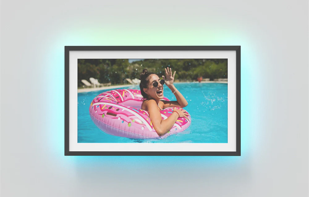 Harmony 10.1" Ambilight Photoframe, 16gb memory | HN-DPF1010 - Image 3