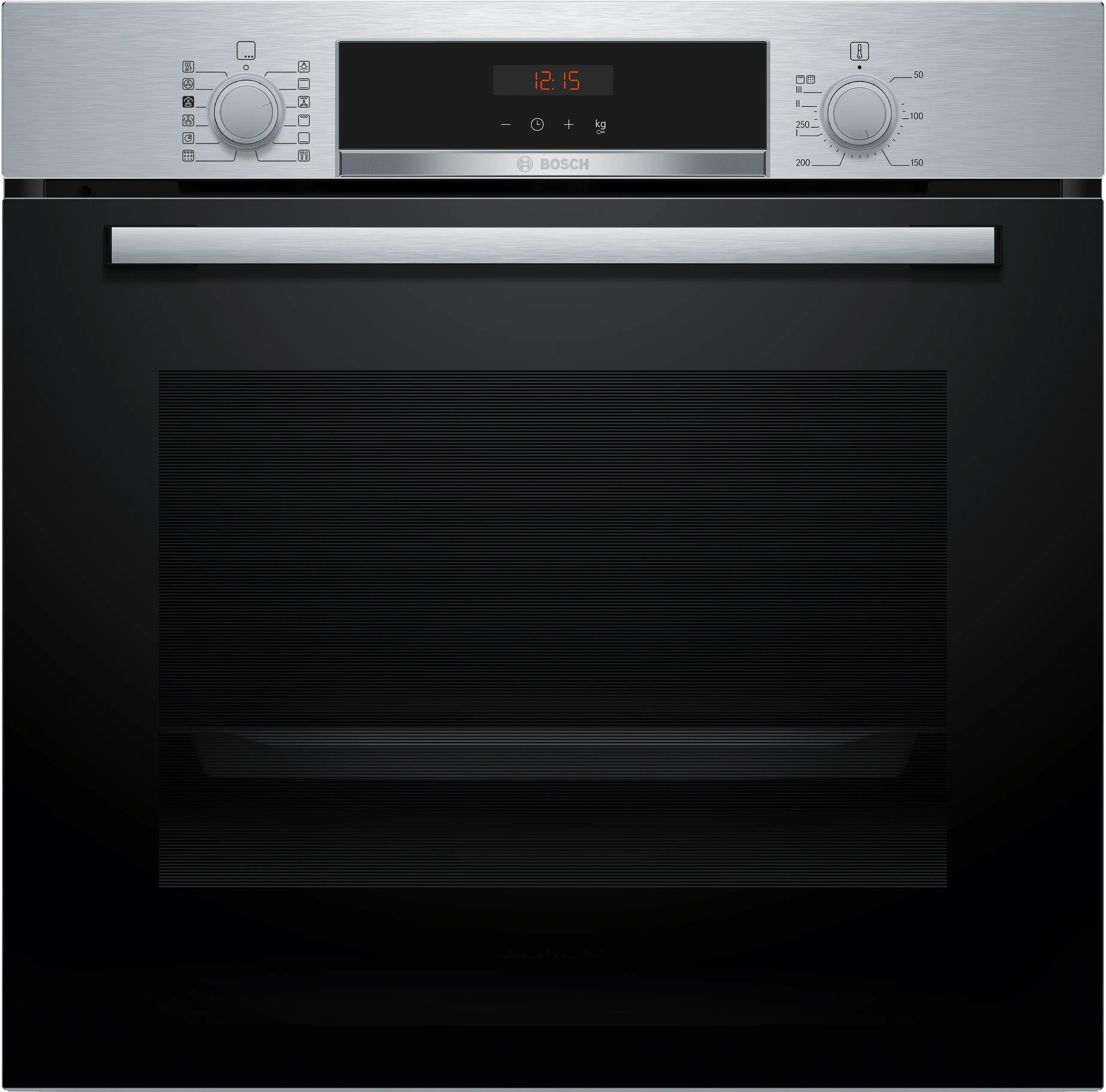BOSCH Series 4 Built-in oven with added steam function 60 x 60 cm - Stainless Steel | HQA574BS3B