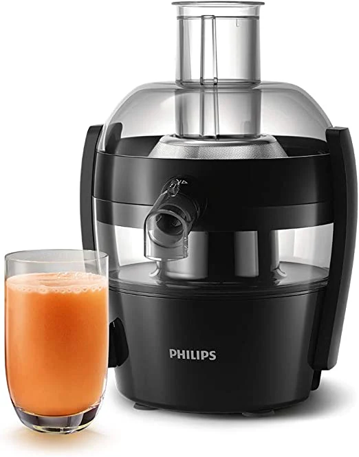 Philips Viva Collection Compact Juicer, 1.5 Litre, 500 Watt - Black ds || HR1832/01 - Image 2