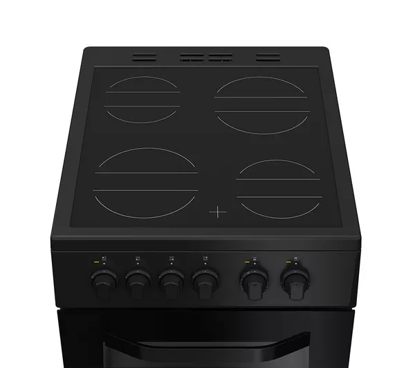 Hotpoint 50cm Electric Cooker - Black | HTE5VCB - Image 3