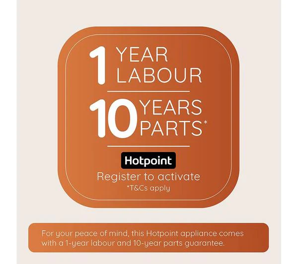 Hotpoint 50cm Freestanding Gas Double Cooker | HTG5GCB - Image 7