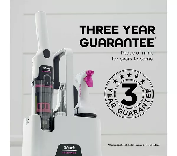 Shark StainForce Cordless Stain-Destroying Spot Cleaner | HX100UKT - Image 2