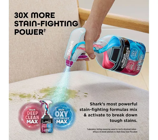 Shark StainForce Cordless Stain-Destroying Spot Cleaner | HX100UKT - Image 3