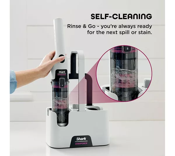 Shark StainForce Cordless Stain-Destroying Spot Cleaner | HX100UKT - Image 8