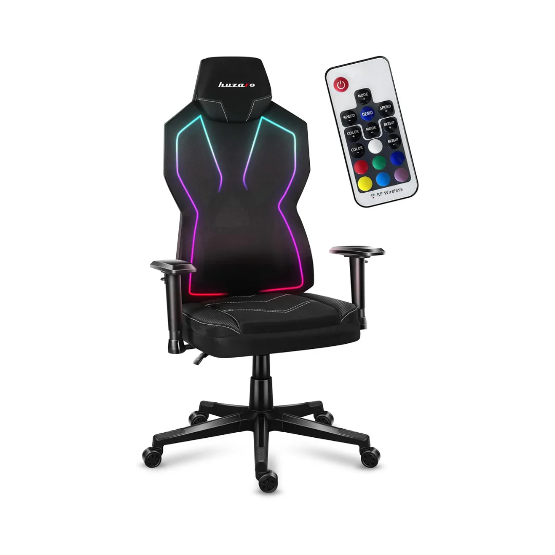 HUZARO COMBAT 6.2 RGB Gaming Chair - Black | HZ-COMBAT 6.2