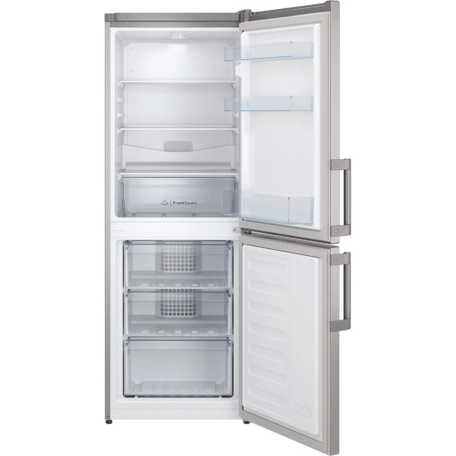 Indesit 50/50 Fridge Freezer - Silver | IB55532SUK - Image 3