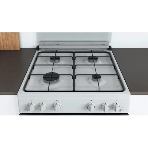 *OPEN BOX* Indesit Gas Cooker With Double Oven and Glass Lid - White | ID67GOMCW/UK - Image 6