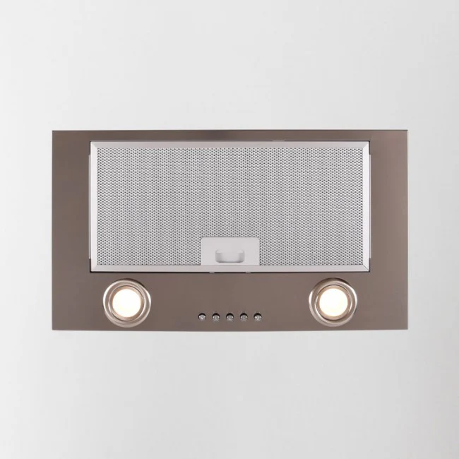 LUXAIR 52cm Canopy Hood in Stainless Steel with 2 x LED Spot Lights and Push Button Controls || LA-52-CAN-SS-PLUS - Image 3