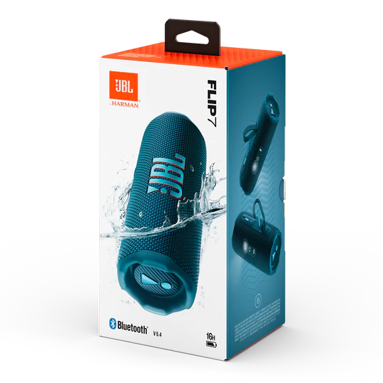 JBL Flip 7 Portable Bluetooth Speaker - Blue | JBLFLIP7BLU - Image 7