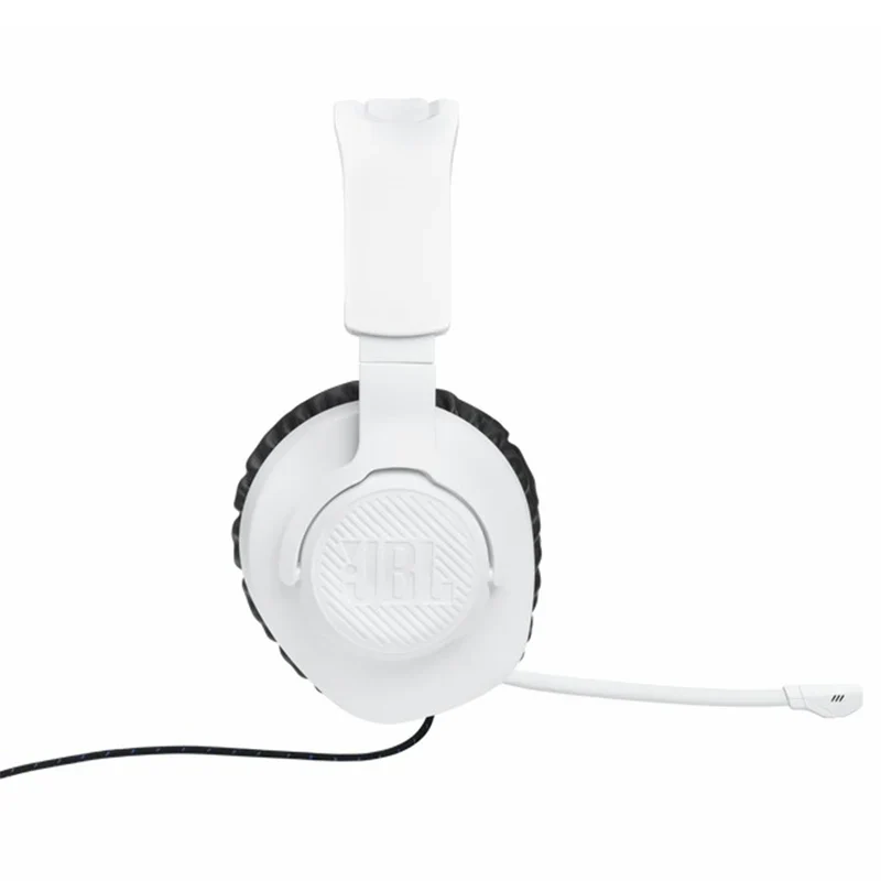 JBL Quantum Driver Over-Ear Wired Gaming Headset - White&Blue | JBLQ100PWHTBLU - Image 6