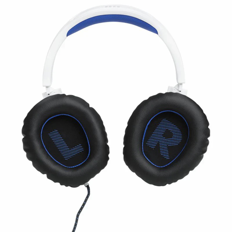 JBL Quantum Driver Over-Ear Wired Gaming Headset - White&Blue | JBLQ100PWHTBLU - Image 7
