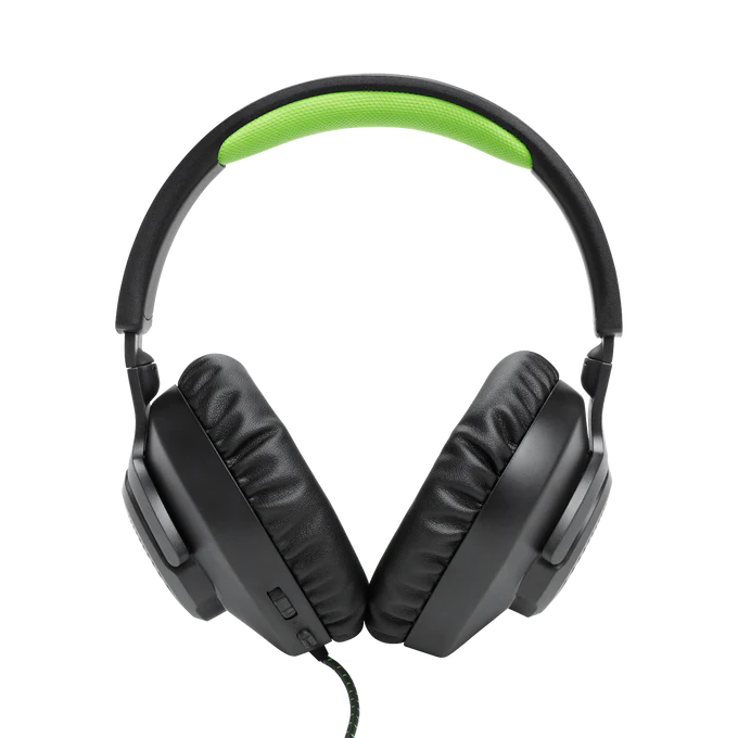 JBL Quantum 100M2 Wired Over-Ear Gaming Headset | JBLQ100XBLKGRN - Image 2