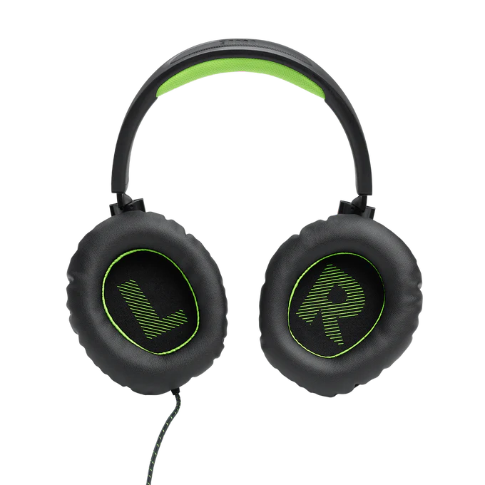 JBL Quantum 100M2 Wired Over-Ear Gaming Headset | JBLQ100XBLKGRN - Image 4