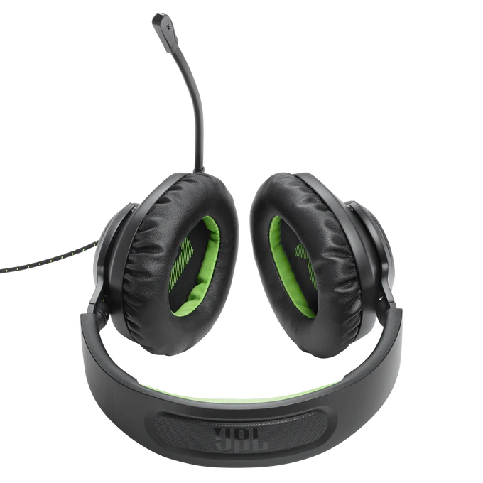 JBL Quantum 100M2 Wired Over-Ear Gaming Headset | JBLQ100XBLKGRN - Image 6